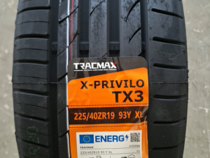 225 40 19 Tracmax TX3 ljetne gume
