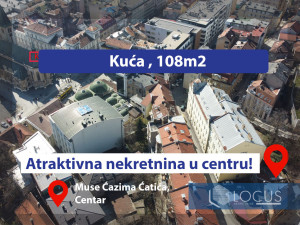 LOCUS: TOP LOKACIJA!! Kuća kod Muzičke škole, Centar