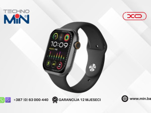 XO W11 Pro pametni sat AMOLED Crni