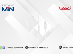 XO Slušalice sa mikrofonom EP83 White Lightning