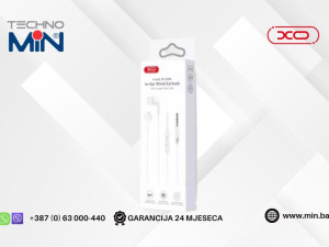 XO In-Ear slušalice sa mikrofonom EP86 White 3.5mm