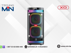 XO F58 Bluetooth karaoke zvučnik 40W RGB Crni