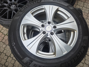 Alu felge 18 5x112 orginalne Mercedes GLC senzori pritiska 235 60