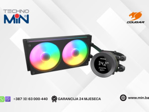 COUGAR Poseidon Vistek ARGB 240 AIO vodeno hlađenje 1.9" LCD