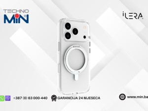 iLera MagStand Clear maskica iPhone 17 Pro Max (ILRCLCA17PRMX)