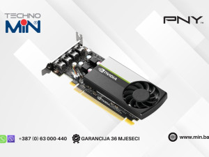 Grafička kartica PNY NVIDIA T1000 Low Profile 4GB GDDR6, 128-bit