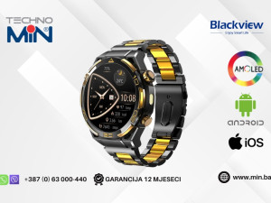 Blackview W90 Pro pametni sat 1.43" AMOLED Crni