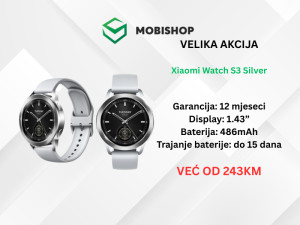 Xiaomi Watch S3 Silver