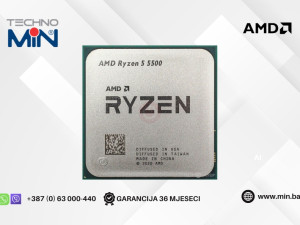 AMD Ryzen 5 5500 3.6GHz (4.2GHz) Procesor AM4, TRAY 100-000000457