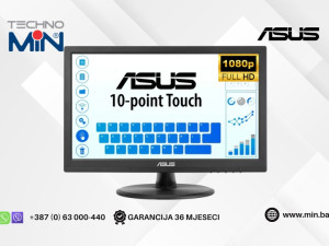 Monitor ASUS VT169HE 90LM09V1-B01170 16" Full HD IPS Touch, 60Hz