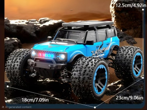 RC Mania - Bigfoot auto/autic na daljinski, 40km/h, poklon