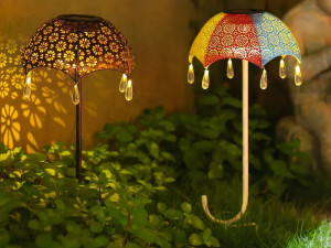 Solarna vrtna lampa Umbrella
