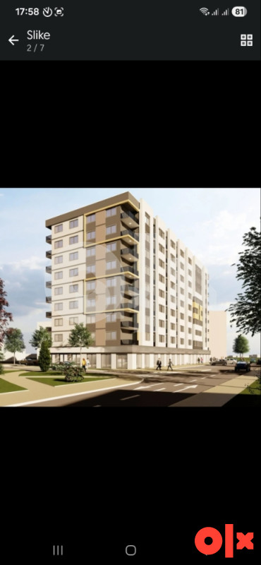 S.P.O NOVA ZGRADA TEHNOGRAD KOD DOMA ZDRAVLJA 48 M2 DVOSOBAN 3