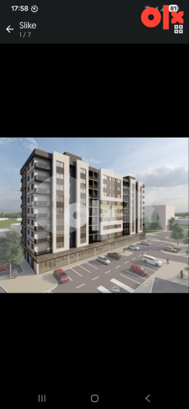 S.P.O NOVA ZGRADA TEHNOGRAD KOD DOMA ZDRAVLJA 48 M2 DVOSOBAN