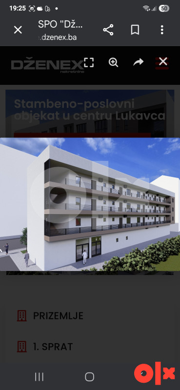 NOVOGRADNJA  Stan Lukavac 43.02m2 Lift+Parking 2