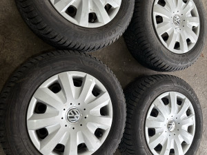 ČELIČNE FELGE 15 SA GUMAMA 195 65 15 VW