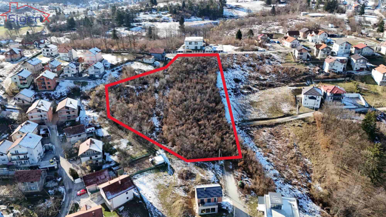 SIGENX prodaje: Zemljište/ Osjek/ Ilidža/9000m2 uz asfalt