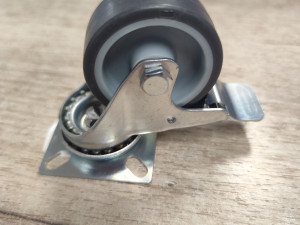 Točkić okretni sa kočnicom fi 50mm 50kg - 6524