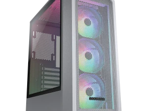 COUGAR Archon 2 Mesh RGB PC Case, Mid Tower, White