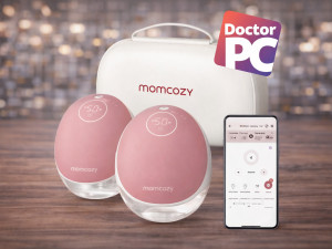Momcozy M9 Hands-Free Dupla Bežična Pumpica - Red Set