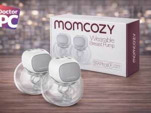 Momcozy S9 Pro Wearable Dupla Bežična Pumpica - Grey