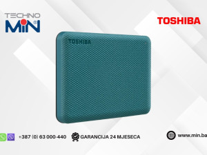 Toshiba Canvio Advance 2TB 2.5" eksterni HDD USB 3.2 Gen 1, Green