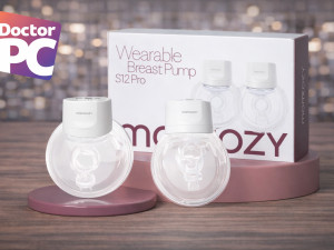 Momcozy S12 Pro Wearable Dupla Bežična Pumpica - White