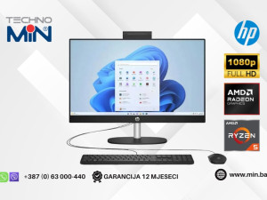 HP All-in-One 24-cr0048ny 9R7Z0EA#BED 24" FHD R5 7520U 16GB/512GB