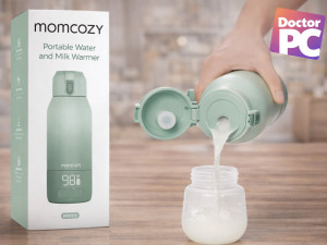 Momcozy Prenosni Grejač za Mlijeko i Vodu - USB, Putni