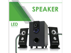 Connect XL Zvučnik, set,  2.1, AC 220V, crna boja - CXL-SP410