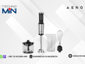AENO HB4 ručni blender sa sjeckalicom 1200W Crni (AHB0004B)