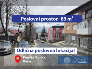 LOCUS: Poslovni prostor uz glavnu saobraćajnicu, Vraca