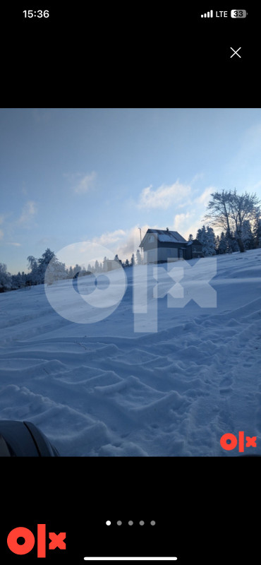 Vikendica Kakanj ponijeri zemljiste ski centar skijaliste