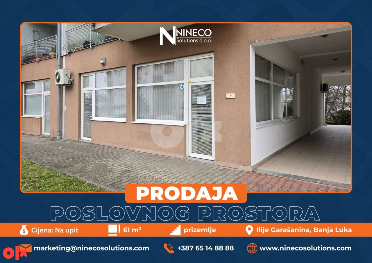 POSLOVNI PROSTOR - LAZAREVO - BANJA LUKA - 61 m2