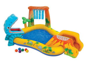 Intex vodeni bazen dječje igralište tobogan, fontana 249x191x109c