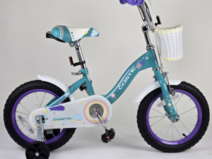 Bicikl, biciklo 14" za djevojčice 4-6 g igračke