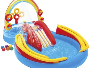 Intex bazen za djecu RAINBOW 297x193x135cm 57453