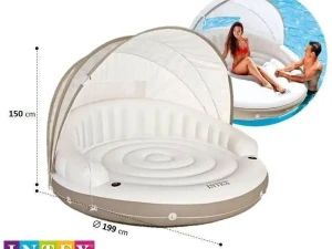 Intex ležaljka na napuhavanje 199x150cm Canopy Island 58292