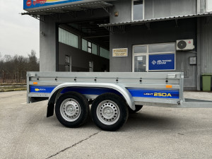 Prikolica Dvoosovinka za auto 750kg sa dvi osovine 750 kg