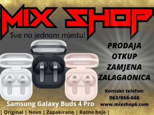 SAMSUNG GALAXY BUDS 4 PRO Bežične Bluetooth Wireless Wi Fi buds4