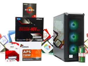 Gaming PC Archon 2 Mesh-58; R5 5500; RX 9060; 500GB; 16GB DOPER