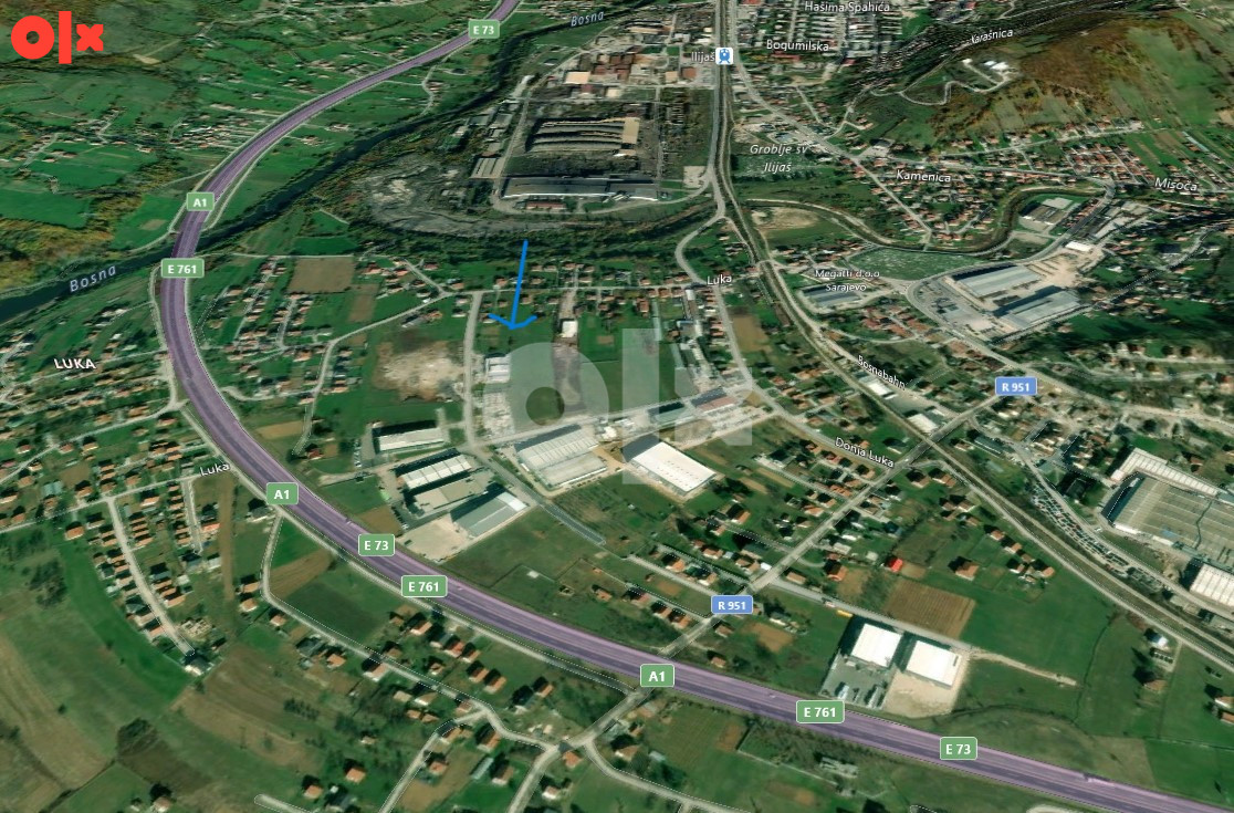 Zemljište Ilijaš 3605m2