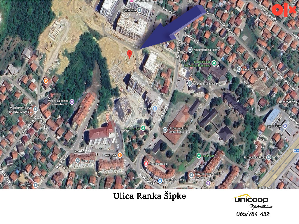 Stan Banja Luka, Ul. Ranka Sipke 43.16m2 2