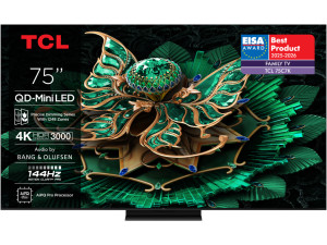 TCL 75C7K 4K QD-Mini LED TV144Hz Google TV Game MasterAudio BA