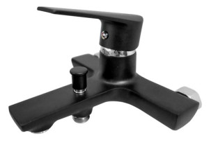 24625 Baterija tuš jednoručna crna SHINY-KUPP