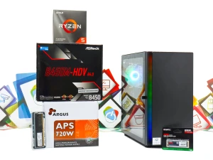 Gaming PC Purity-24; R5 3600; Radeon RX 9060; 256GB; 8GB DOPER