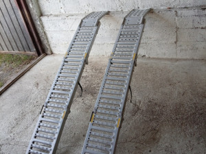 Extra sklopiva metalna navoza rampa INTER UNION Njemačka most