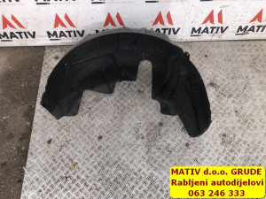 Zaštita obloga točka zadnja LIJEVA Audi A3 8V SEDAN 20