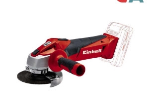 Einhell Aku Ugaona Kutna Brusilica Power X-Change TC-AG 18/115 Li