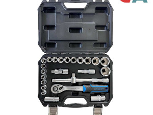 HOEGERT 24-dijelni Set Nasadnih Ključeva 1/2" HT1R210